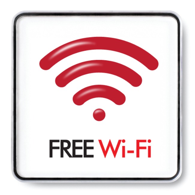 FREE Wi-Fi(시스템) 사인