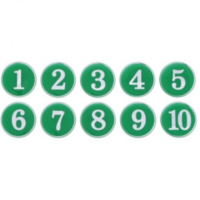 번호판35(에폭시/초록)