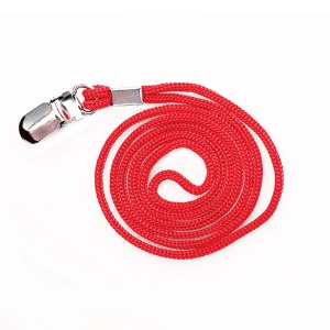 명찰목걸이줄(빨강) 420 mm 50개입